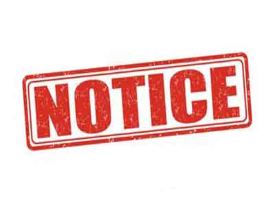 Image result for notice