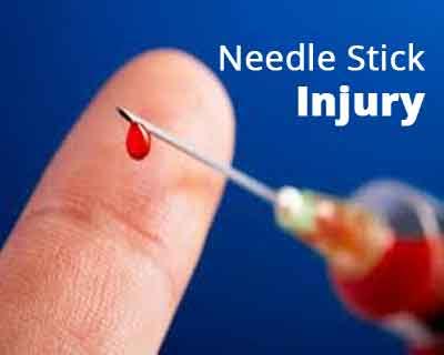 Needle stick injury