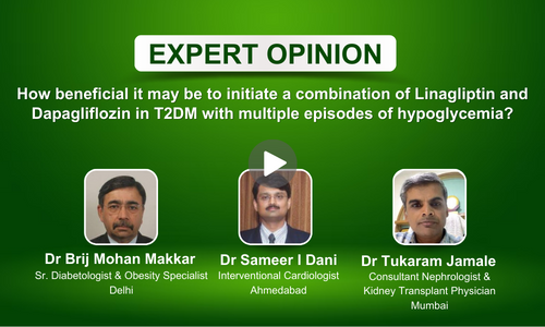 Evergreen Talk Series: Combination of Linagliptin and Dapagliflozin in T2DM with multiple episodes of hypoglycemia