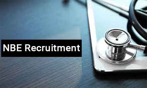 NBE releases vacancies for Deputy Director Medical, Other posts; Details
