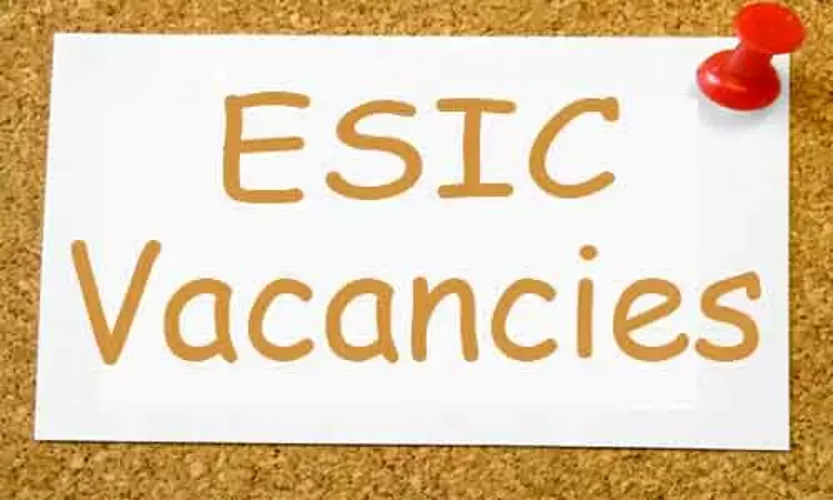 Walk in Interview: SR, Specialist vacancies at ESIC Hospital Bangalore