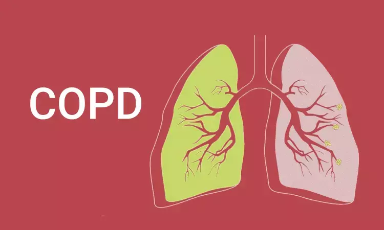 Acute exacerbation of COPD tied to renal injury which may worsen with increasing degrees of hypoxia