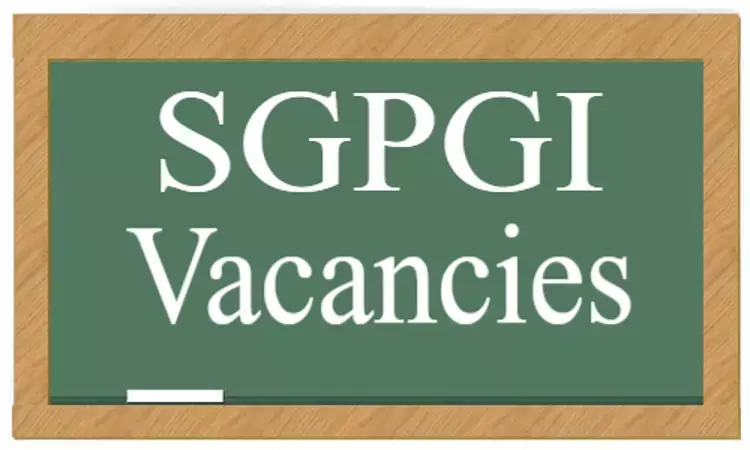 Walk-In-Interview At SGPGI Lucknow Releases Vacancies For Senior Resident Post