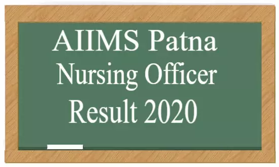 AIIMS Patna declares nursing officer result; Check out now
