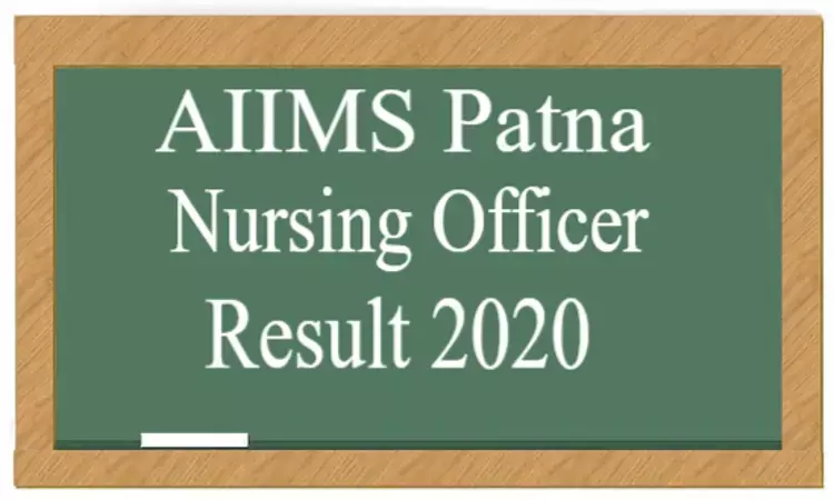 AIIMS Patna declares nursing officer result; Check out now