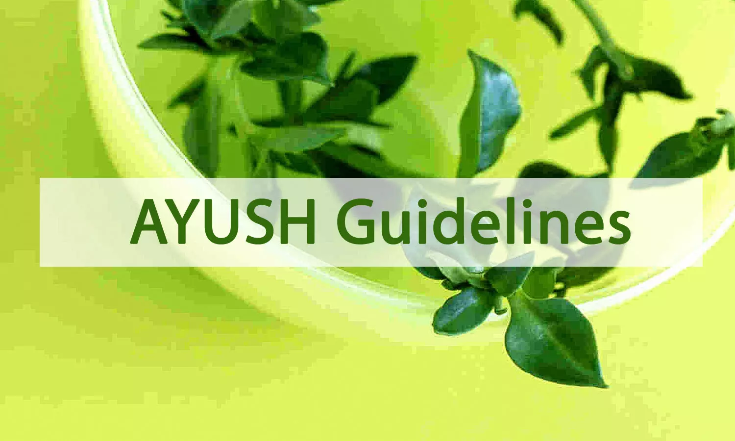 AYUSH Ministry issues revised advisory to fight against COVID-19
