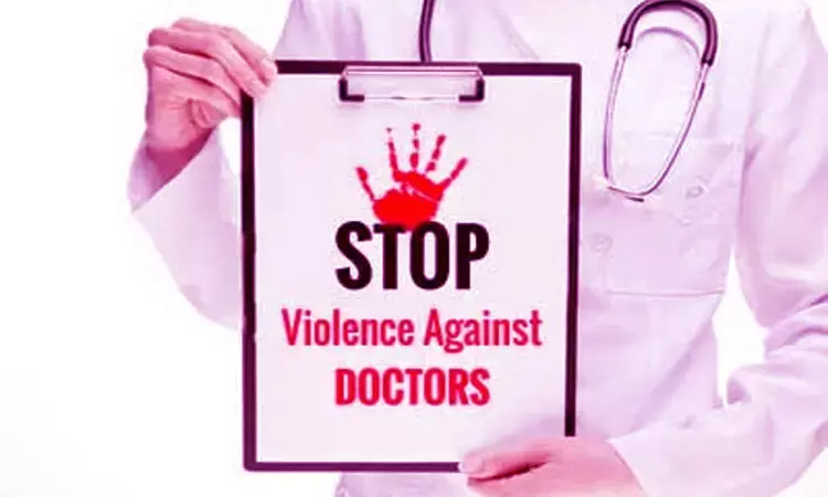 Doctor refuses to examine 4 rape accused not wearing masks, gets thrashed by cop