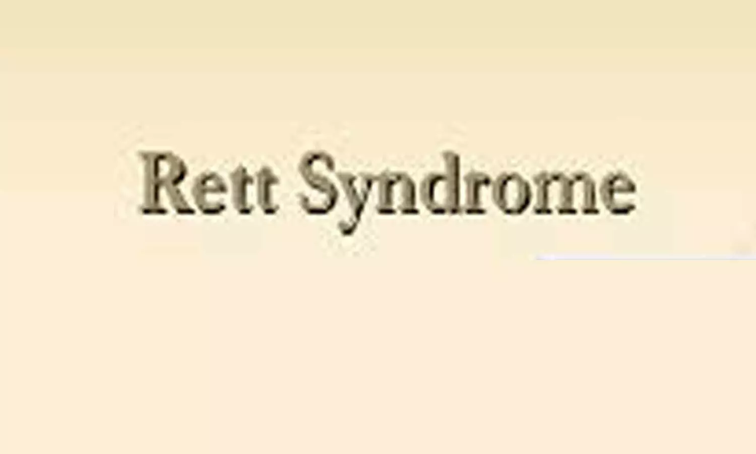 Yale researchers find potential treatment for Rett Syndrome |