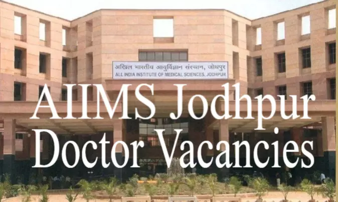 Walk In Interview At AIIMS Jodhpur for Senior Resident Post vacancies, View All details here