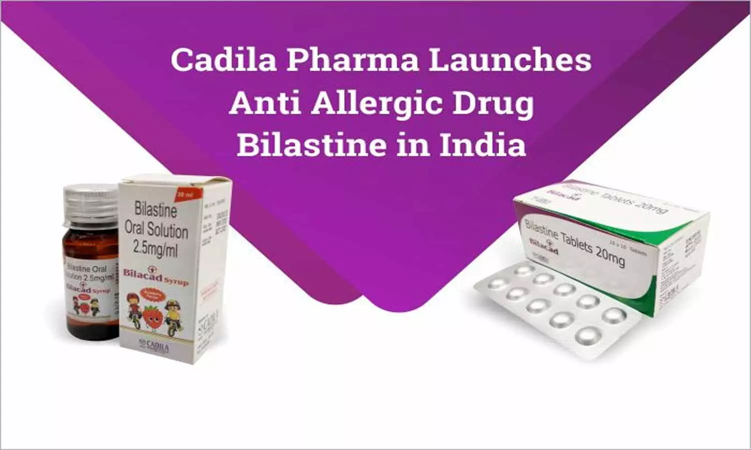 Cadila Pharma unveils antihistamine drug Bilastine in India