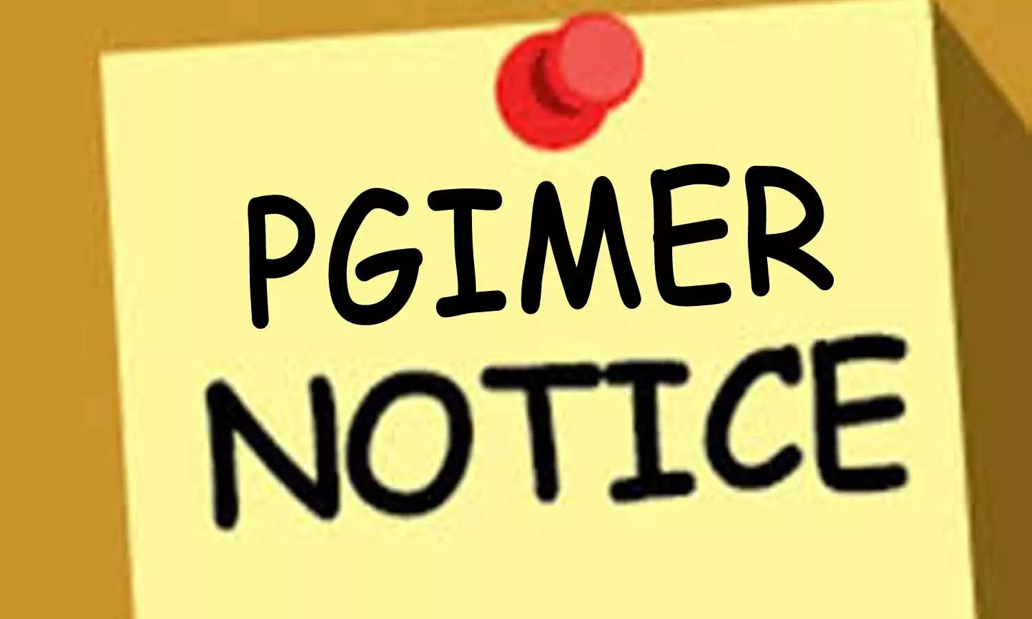 PGIMER extends last date of thesis, protocol submission for MDS course; Details
