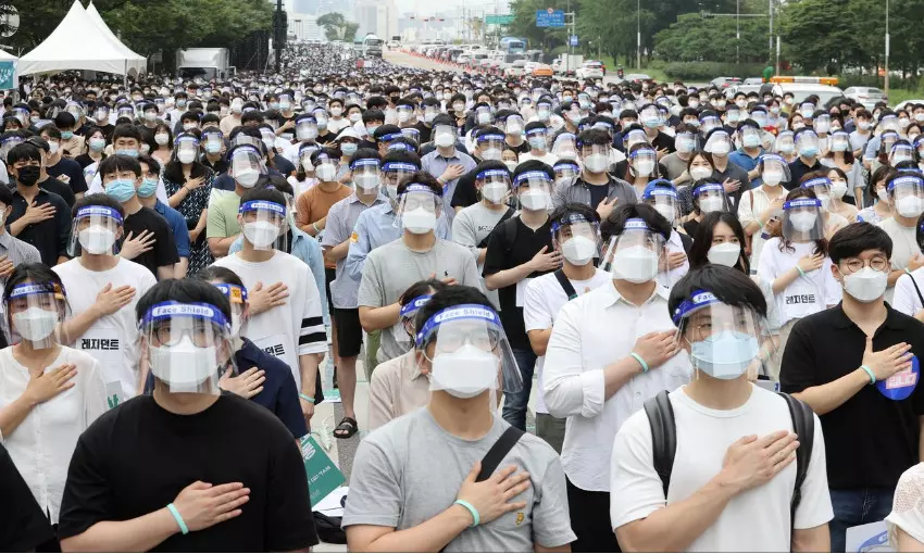 South Korean doctors observe strike over plan to increase medical student numbers