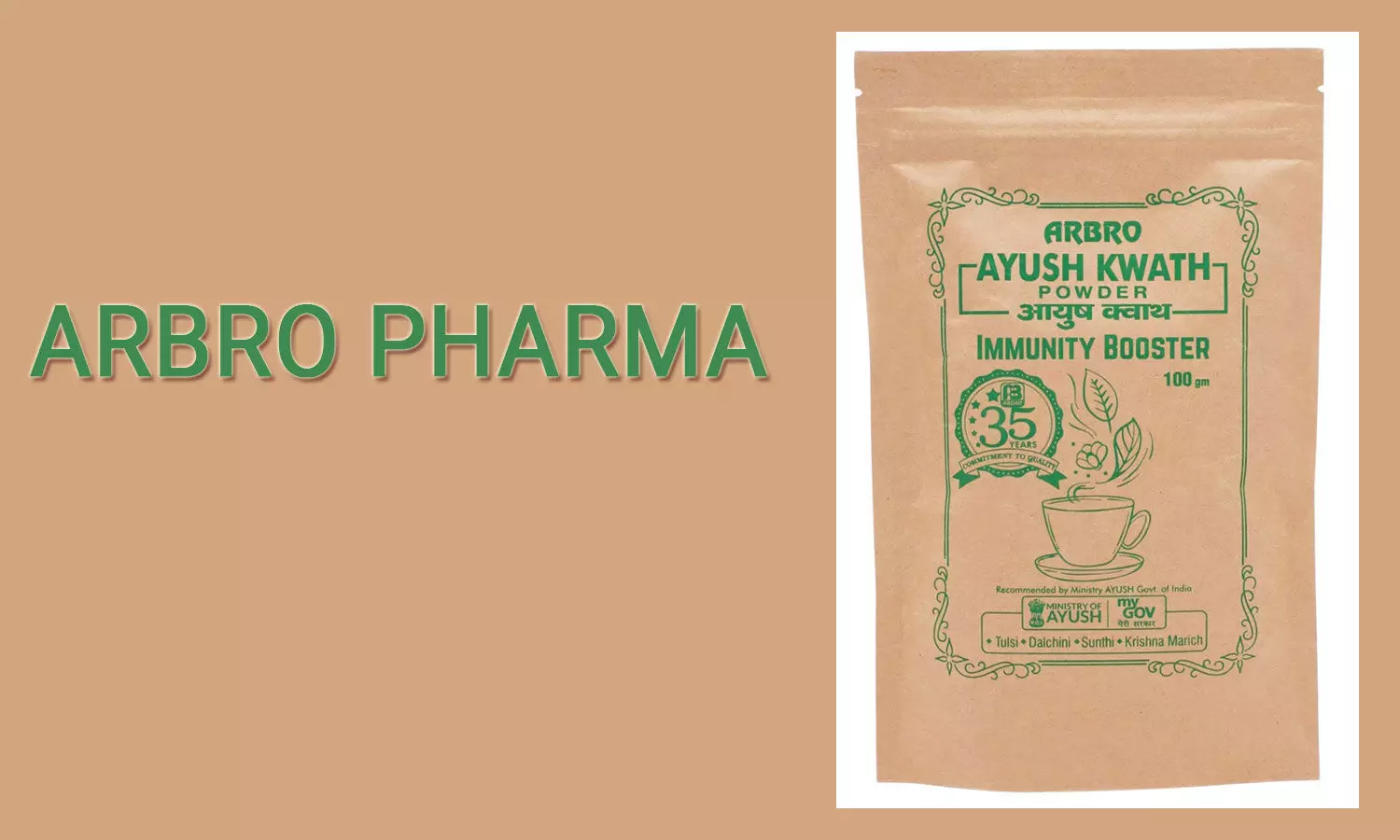 Delhi-based Arbro Pharma launches Ayush Kwath Powder Immunity Booster