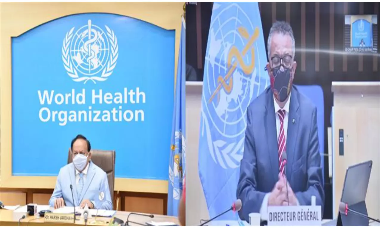 COVID-19: Dr Harsh Vardhan participates in WHO Executive Board special session