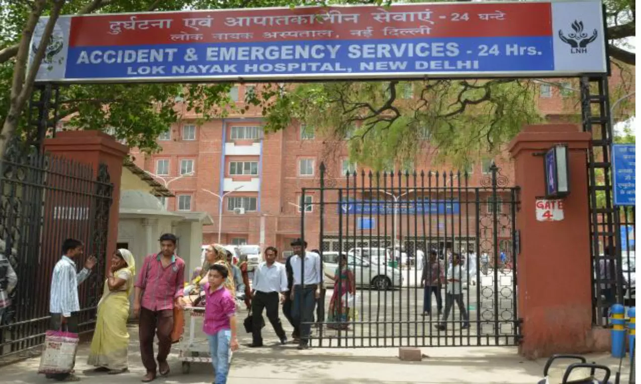 Foundation Stone Of 1500 Bedded Medical Block Laid At Lnjp Hospital Delhi