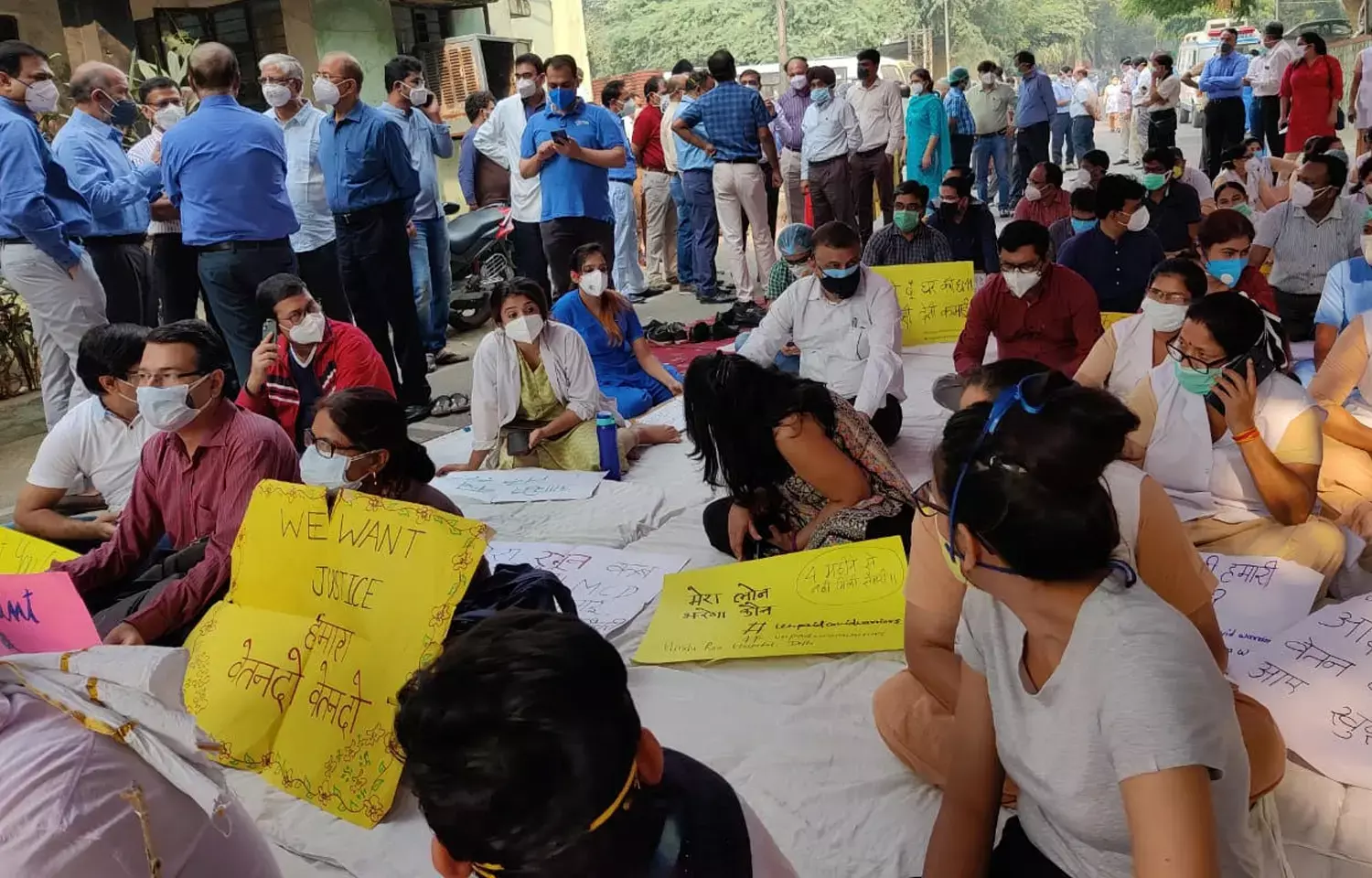 Unpaid Delhi Doctors on Hunger Strike: IMA, FORDA censure authorities