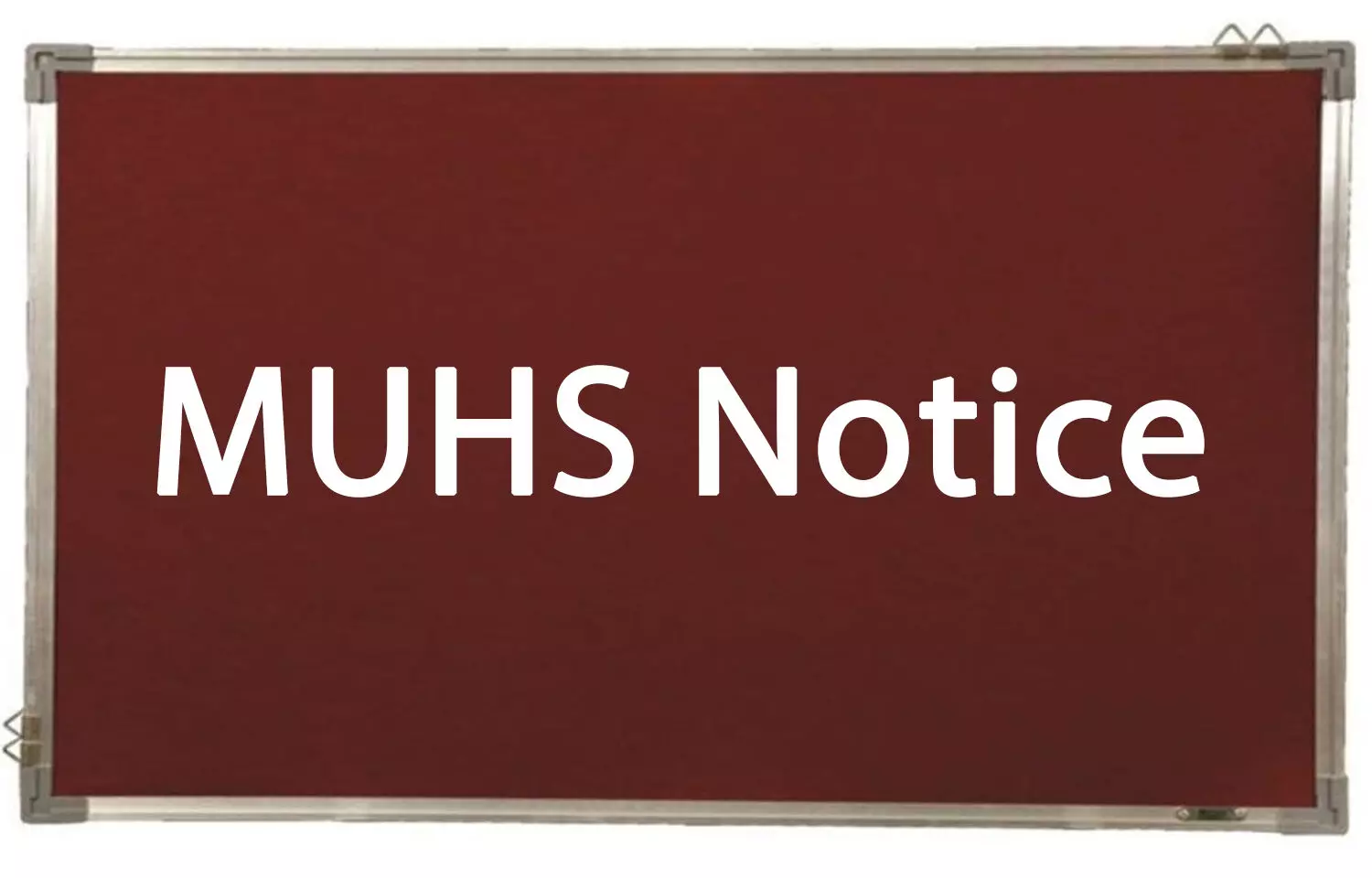 MUHS issues notice for MBBS students seeking internship transfer