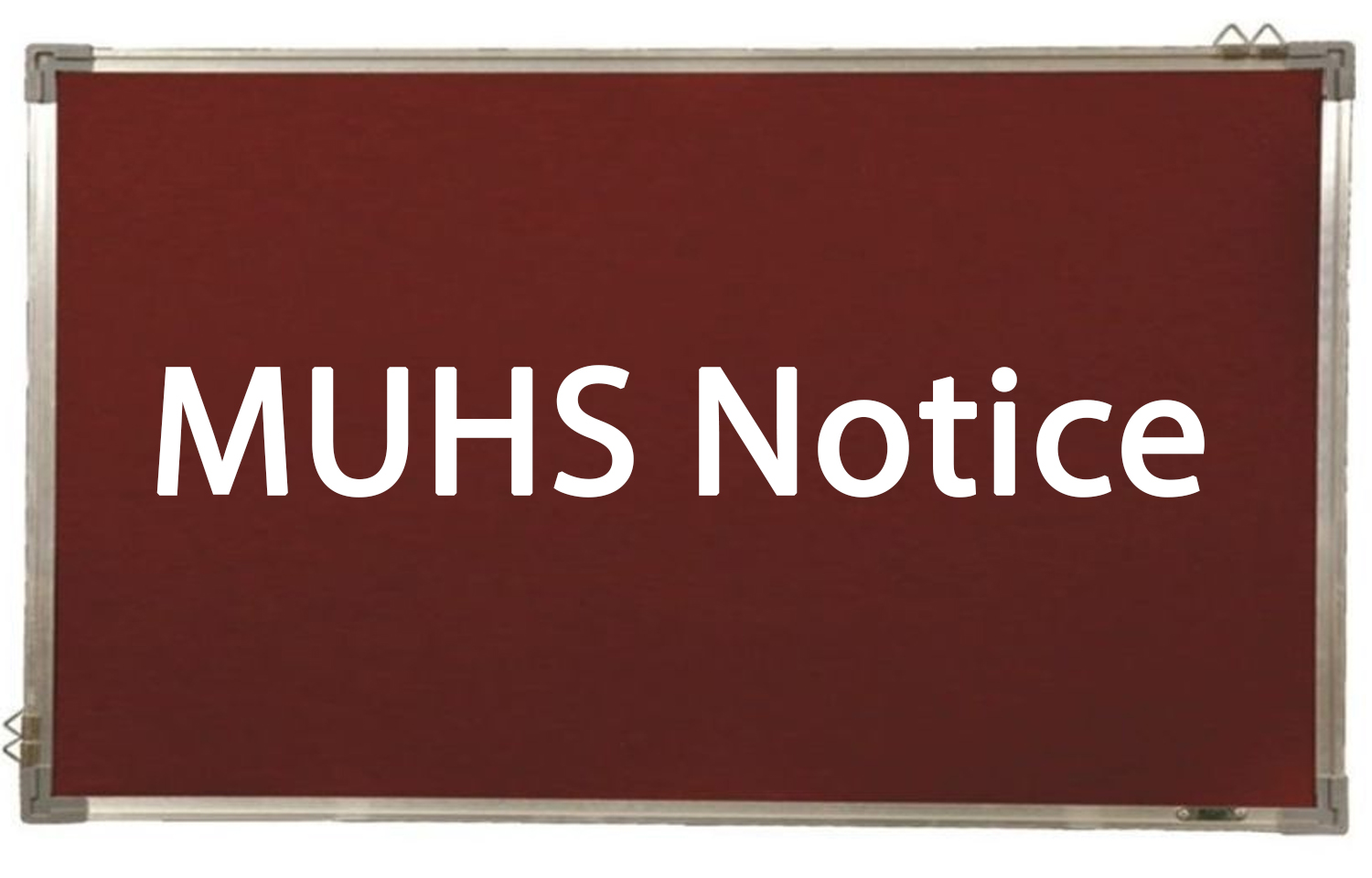 MUHS issues notice on online admission process for vacant seats of Fellowship, Certificate Courses 2020-21