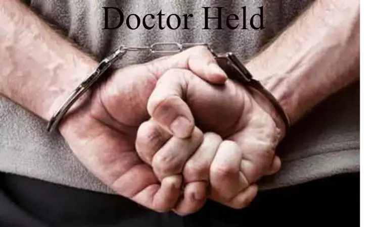Doctor arrested for allegedly forcing patients to buy drugs from relatives store