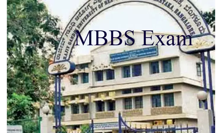 RGUHS medicos students demand postponement of MBBS exams
