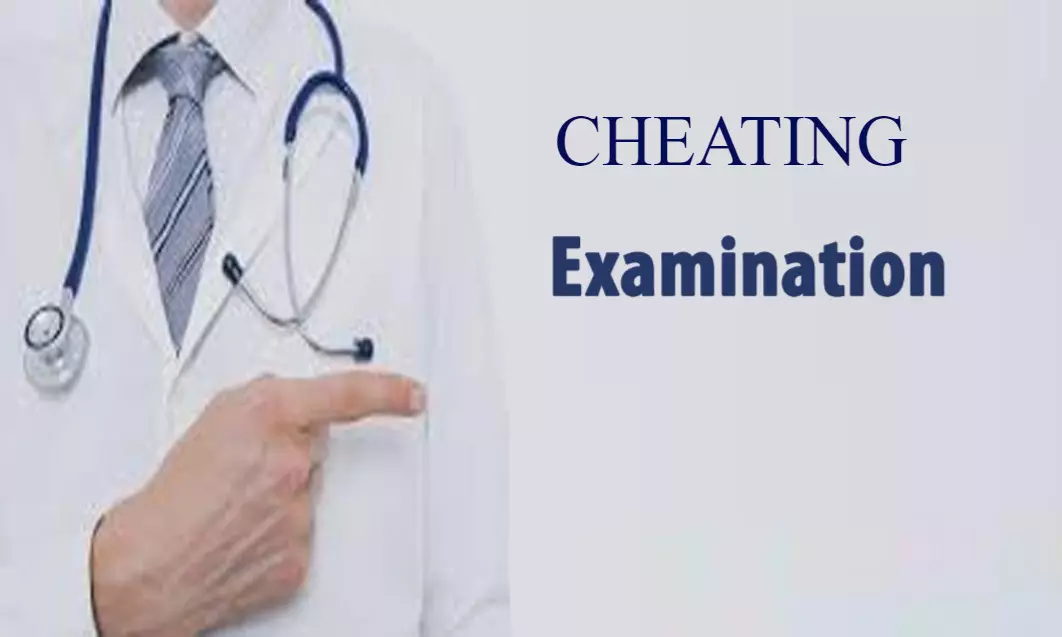 PG Exams: Final year medico of Telangana Medical College caught cheating using Hi-Tech gadgets