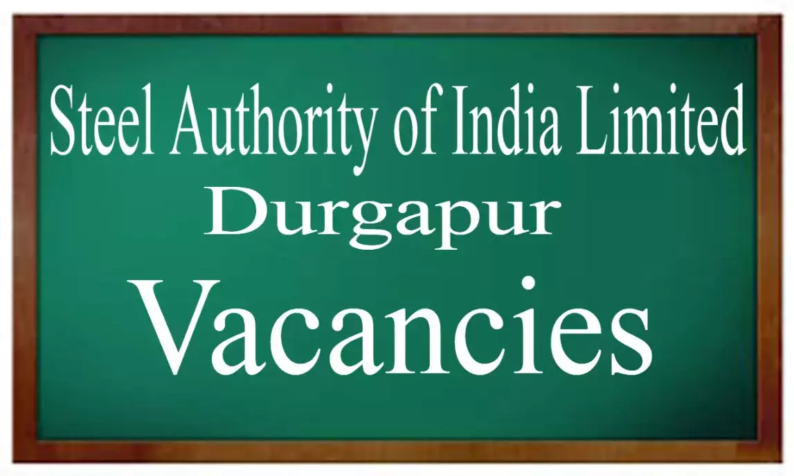 JOB ALERT: SAIL Durgapur Releases 36 Vacancies For GDMO, Specialist Posts, Apply Now