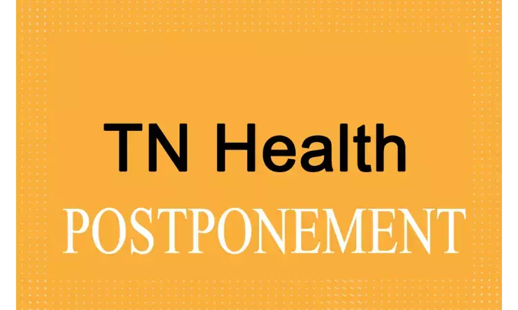 TN Health postpones MBBS, BDS Counselling for NRI candidates, Details