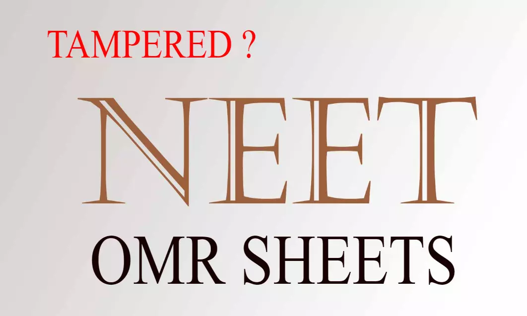 NEET 2020 candidates accuse NTA of furnishing tampered OMR sheets