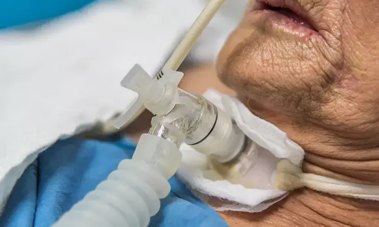 Tracheostomy with in week of ventilator support lowers rates of associated pneumonia: JAMA
