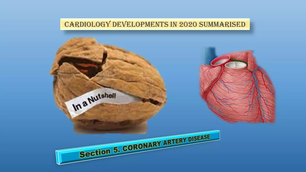 In a nutshell: The hottest developments in the field of cardiology in 2020.   Section 5. Coronary artery disease