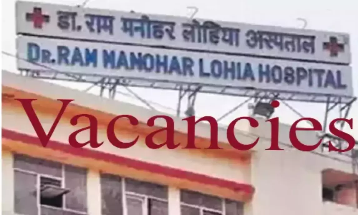 RML Hospital Delhi Releases 202 Vacancies For Junior Resident Post, Apply Now