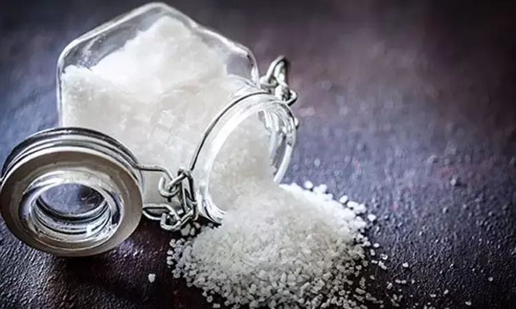 Increased salt Intake tied to lower risk of ESKD in elderly, finds study