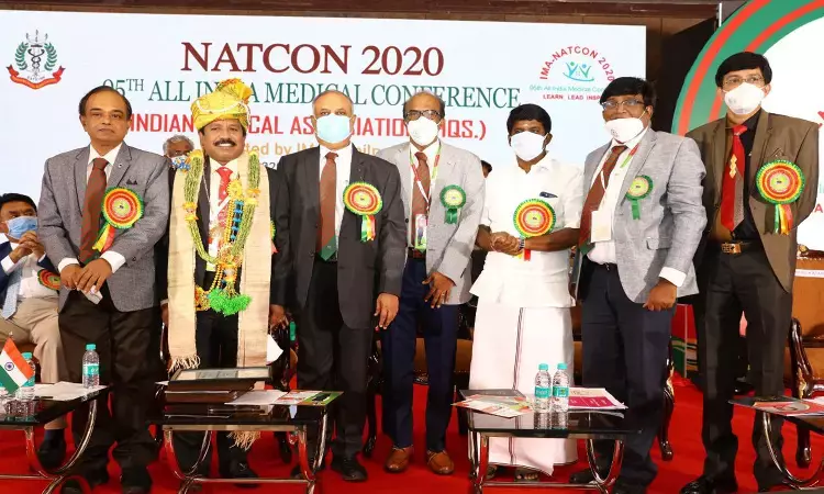 TN Surgeon Dr Jayalal takes charge as the new national president of IMA
