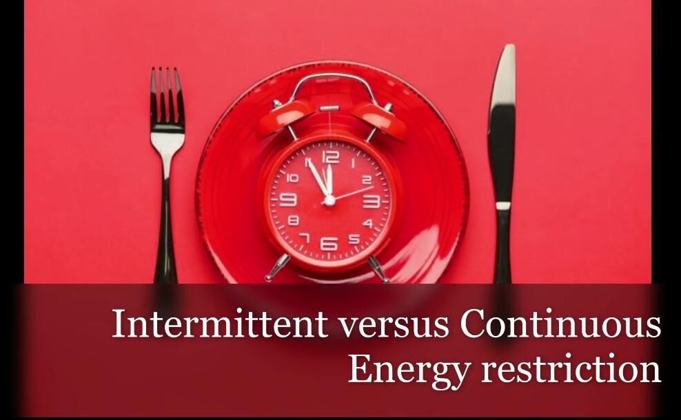 Intermittent Energy Restriction Bests Continuous Energy Restriction For ...