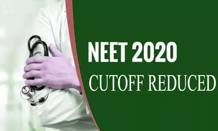 NEET 2020 cutoff percentile reduced for BAMS, BUMS, BSMS, BHMS admissions