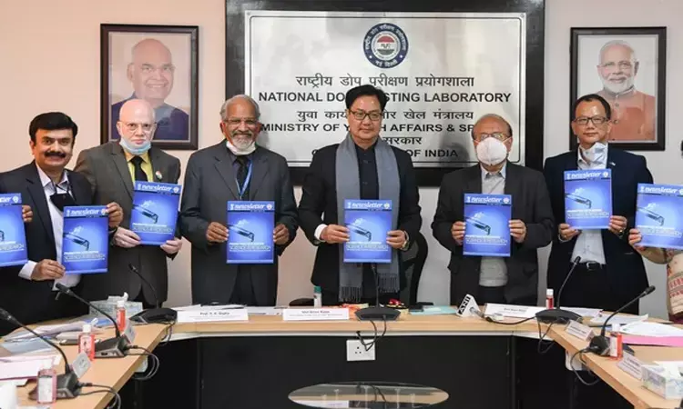 Sports Minister launches Reference Material for anti-doping chemical testing synthesized by NDTL, NIPER