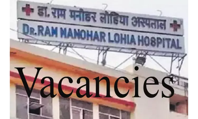 JOB ALERT At RML Hospital Delhi: 127 Vacancies For Senior Resident Post In Various Specialities