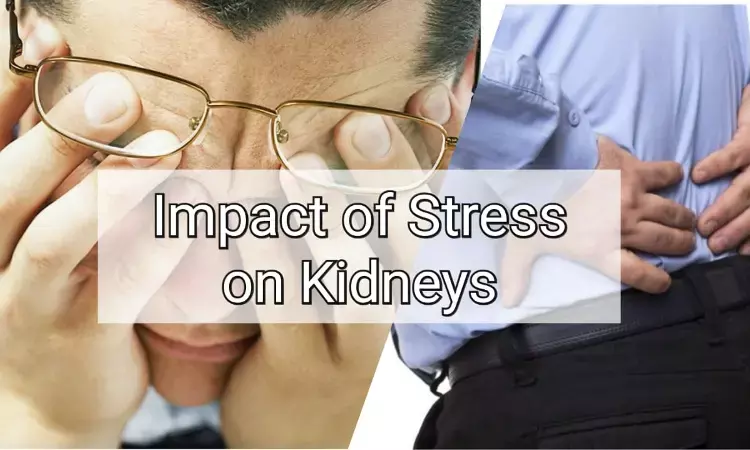 Stress-Related Disorder Increases the risk of AKI and Progression of CKD