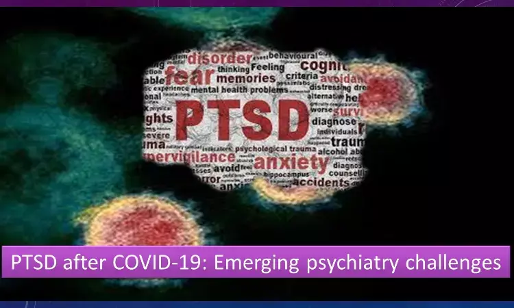PTSD affects thirty-percent of COVID-19 survivors, JAMA study.