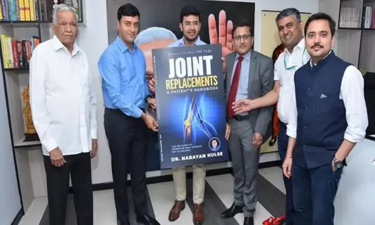 Orthopedic Dr Narayan Hulse authored book on joint replacement launched