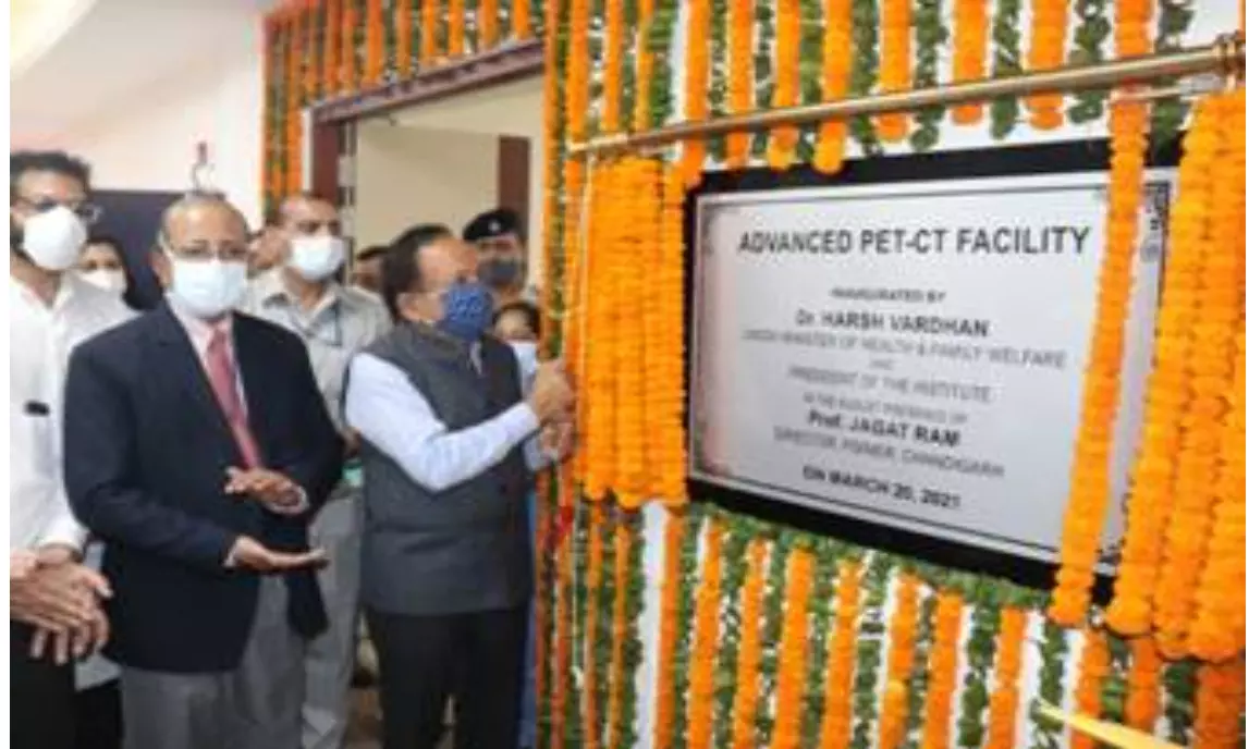 Dr Harsh Vardhan inaugurates various facilities at PGIMER