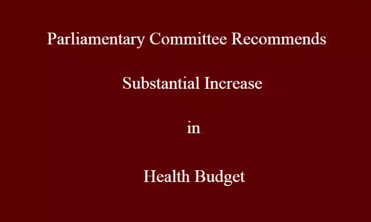 Parliamentary Committee Calls for Substantial Increase in Health Budget to 5 percent of GDP by 2025