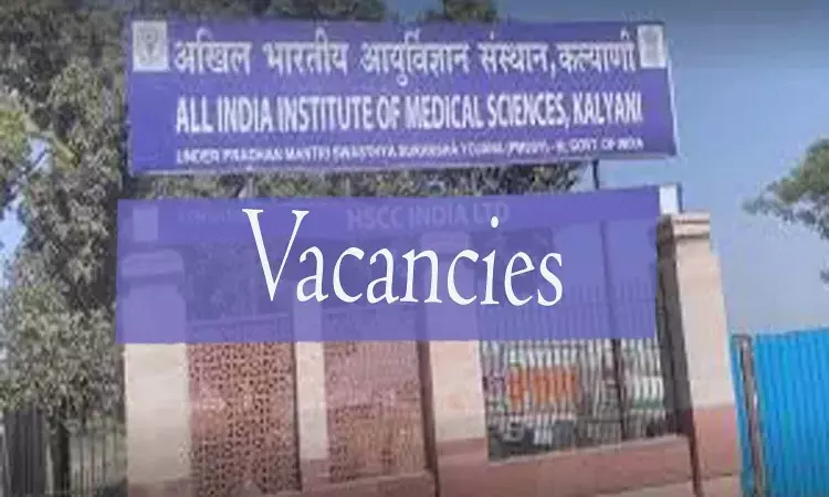 Walk In Interview At AIIMS Kalyani For Senior Resident, Tutor Posts In Various Departments