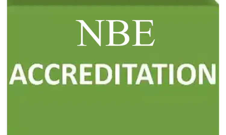 Annual Review of Accreditation 2022: NBE invites applications from accredited hospitals, institutes, Check out all details