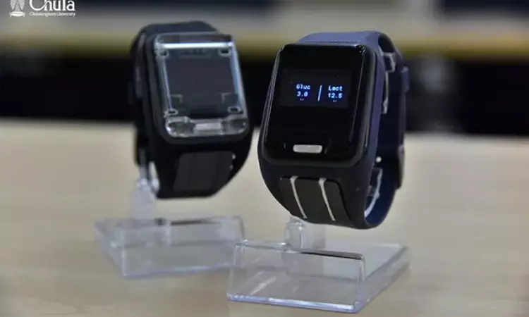 Groundbreaking innovation-  wrist watch to measure blood sugar from sweat