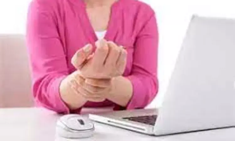 Carpal tunnel syndrome more common in construction workers compared to office workers