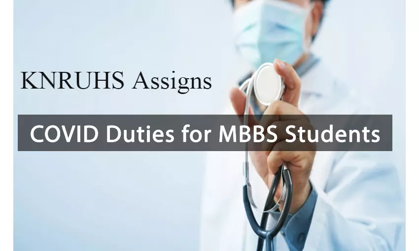 KNRUHS to Deploy around 4,000 final year MBBS students for Covid duties