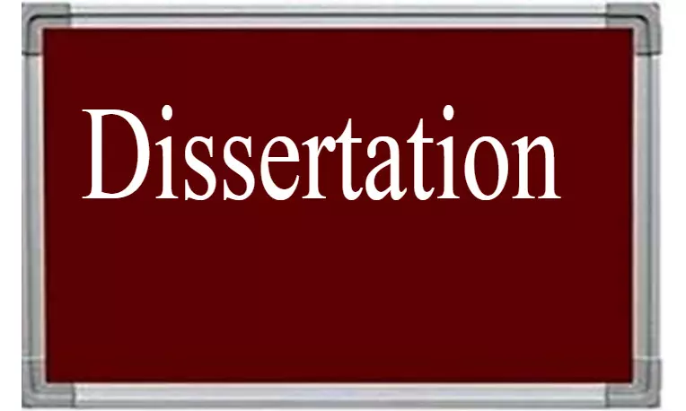 MUHS issues notice on Online Submission of Title, Synopsis of Dissertation for PG Nursing students