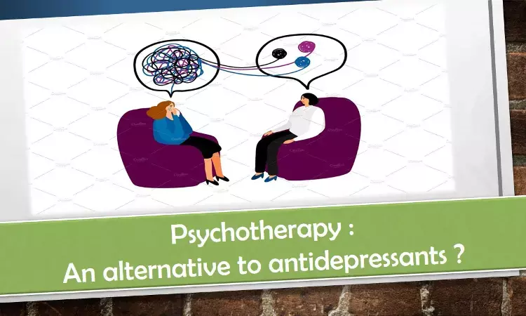 Psychological interventions may be an alternative to long-term antidepressant use, JAMA study.