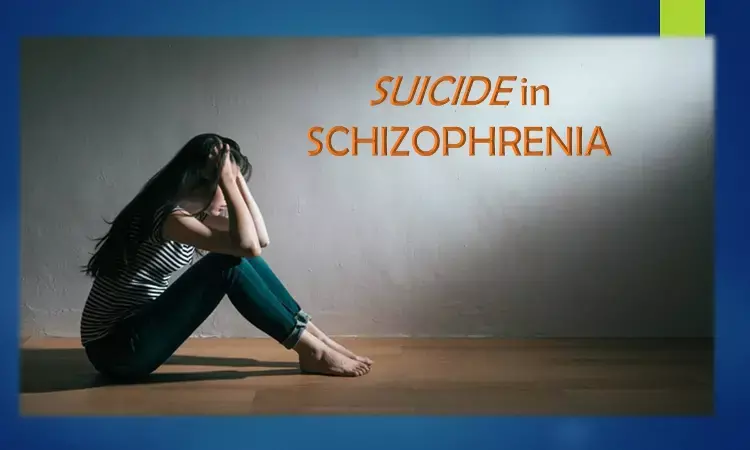 Young schizophrenics at highest suicide risk, finds JAMA study